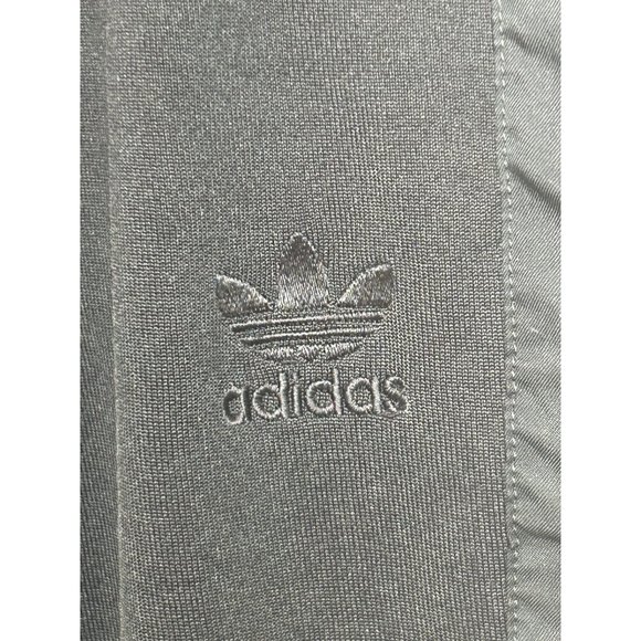 Adidas Men’s Track Pants S Black Trefoil Zip Pockets Triple Stripes Zip Ankle - Picture 6 of 16